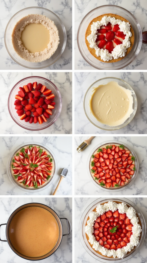 Erdbeerkuchen Rezept
