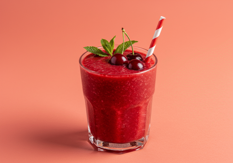 Refreshing Cherry Smoothie – Antioxidant-Rich Powerhouse That'll Make Your Taste Buds Dance
