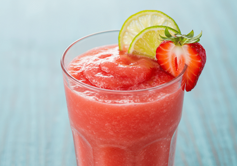 Watermelon Strawberry Lime Smoothie – Ultra Hydrating