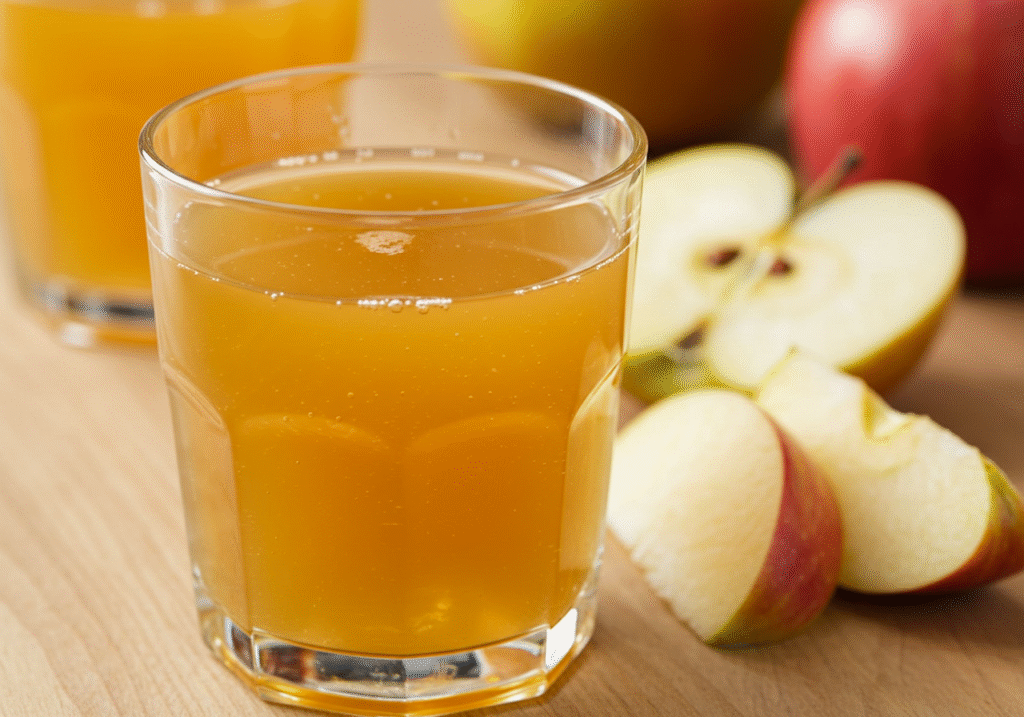 fresh pressed apple juice , Homemade Apple Juice
